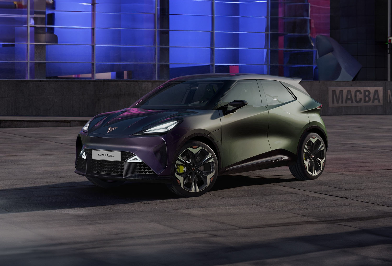 CUPRA UrbanRebel concept car rear view