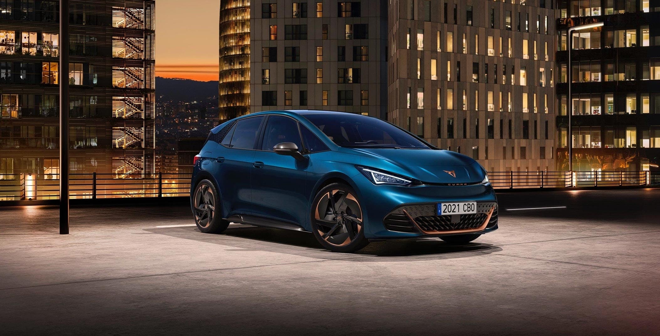 CUPRA Born 2024 in Vapour Grey colour - Electric Car Offers