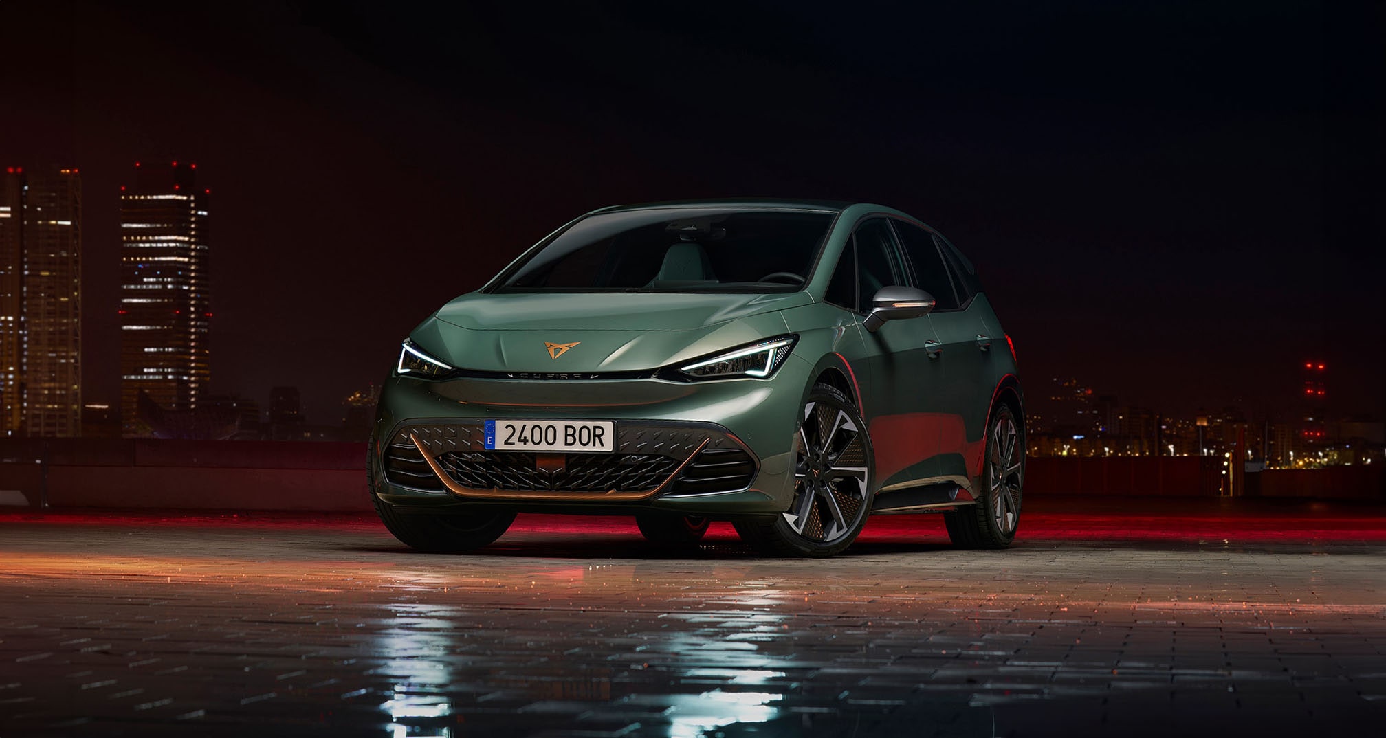 CUPRA Born 2024 in Vapour Grey colour - Electric Car Offers
