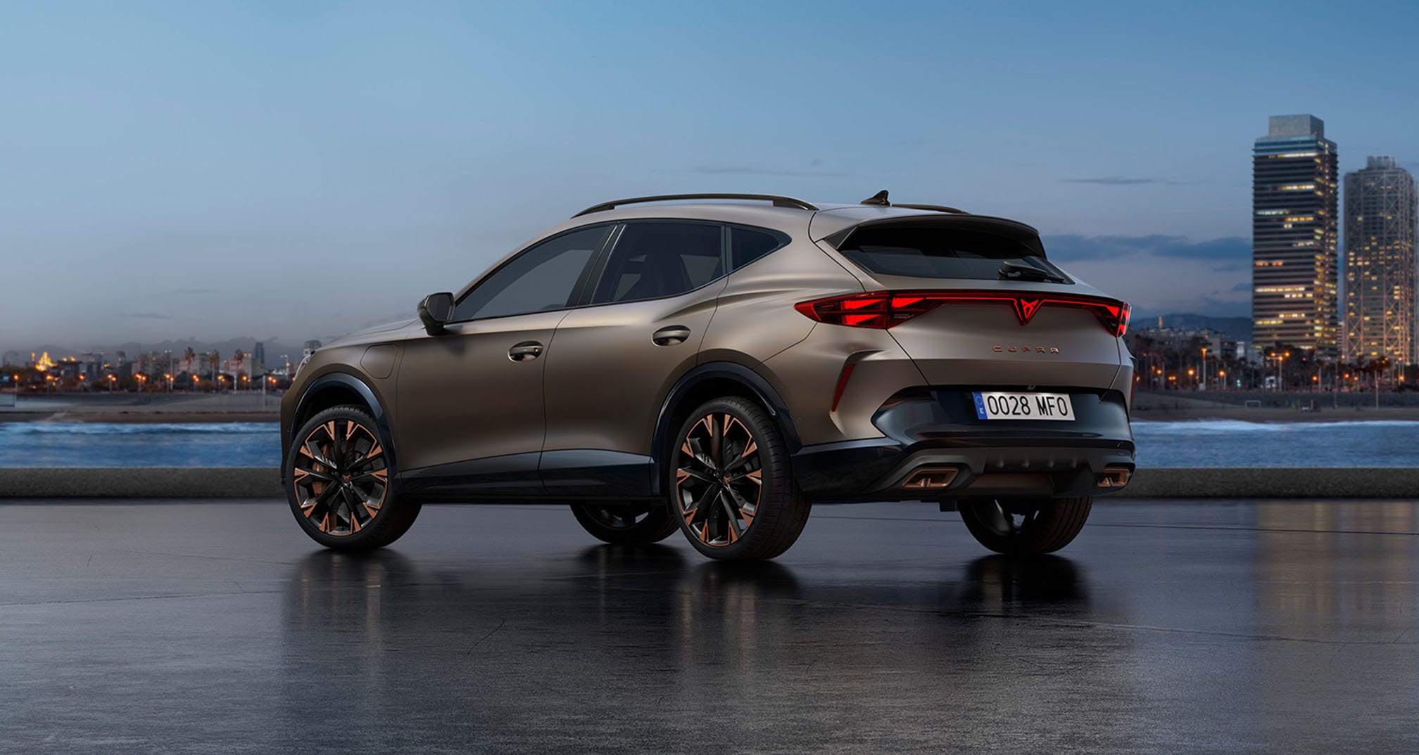 CUPRA Born 2024 in Vapour Grey colour - Electric Car Offers
