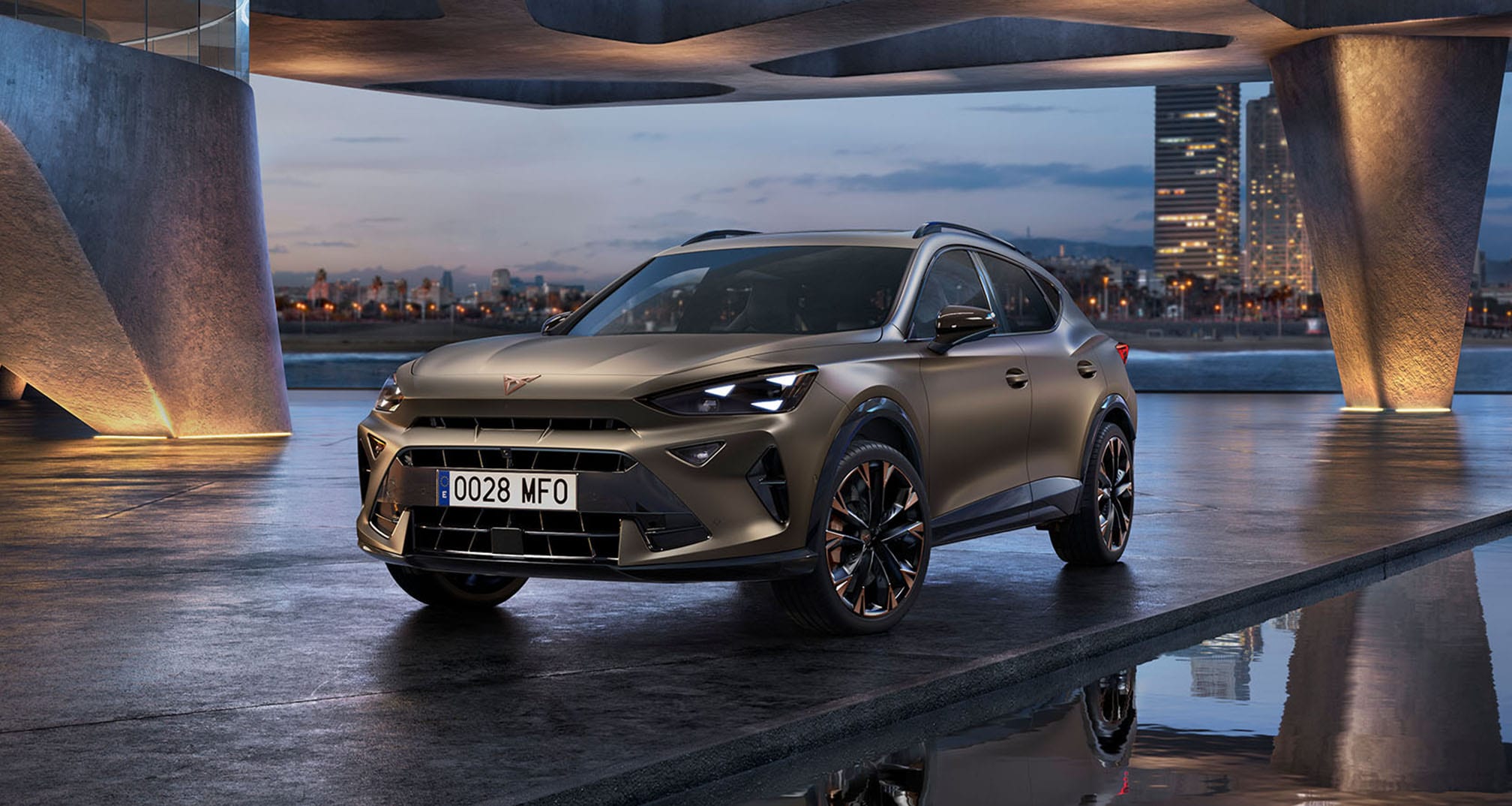 CUPRA Born 2024 in Vapour Grey colour - Electric Car Offers