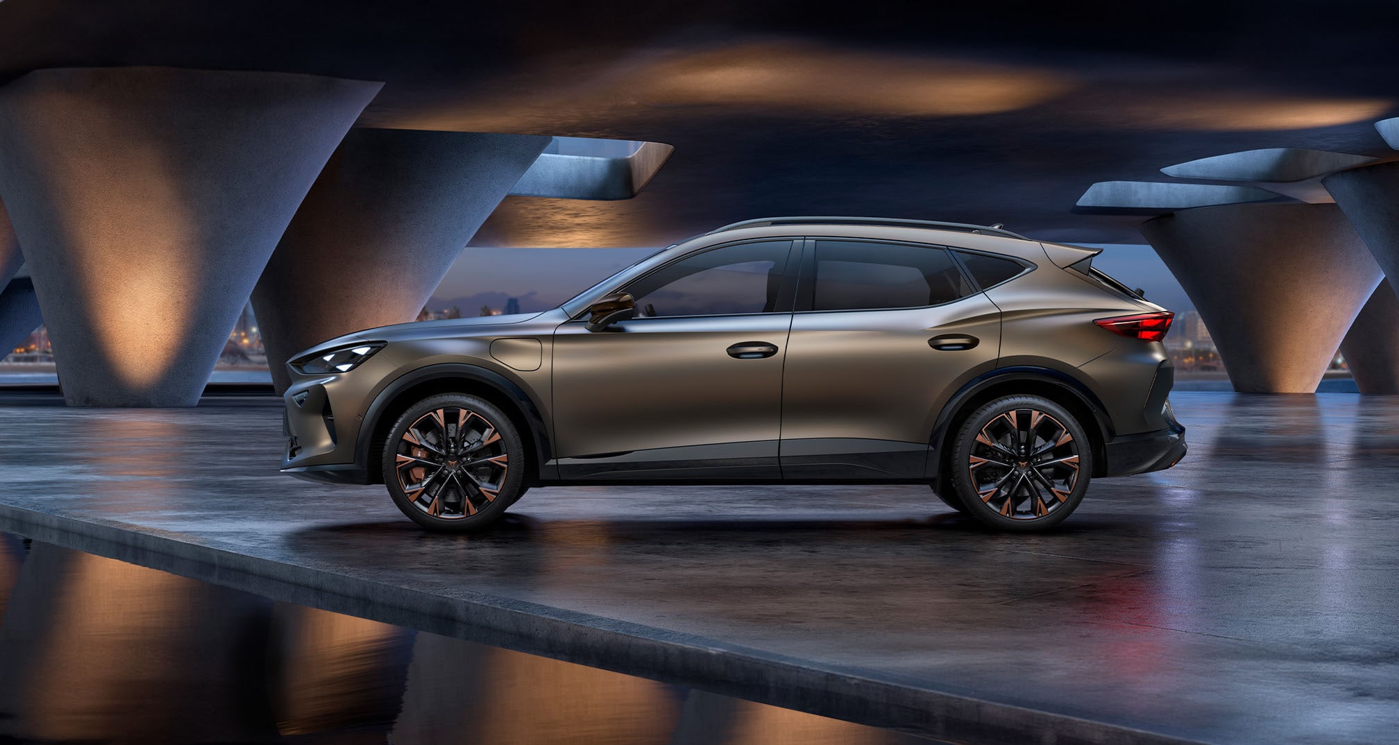 CUPRA Born 2024 in Vapour Grey colour - Electric Car Offers