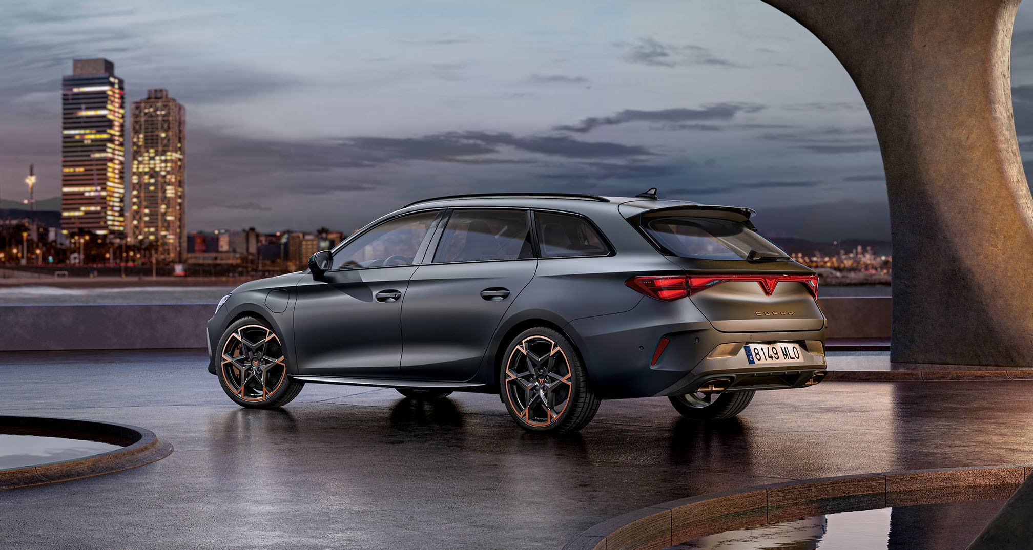 CUPRA Born 2024 in Vapour Grey colour - Electric Car Offers