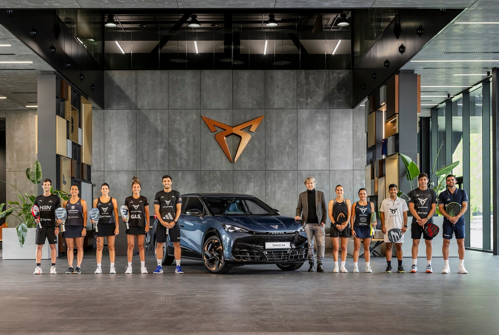 CUPRA Padel Tribe och Tavascan