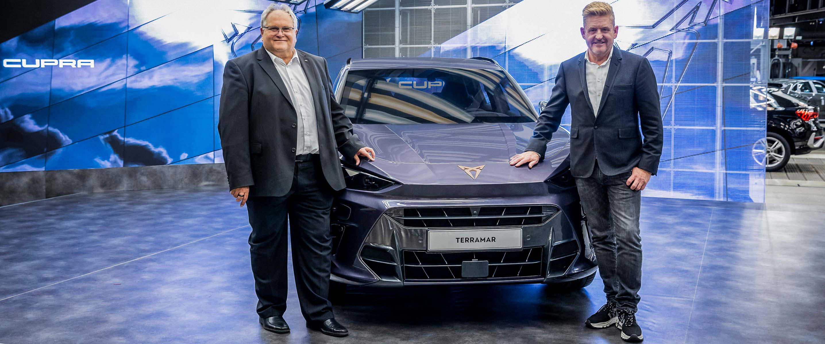 CUPRA presenterar den nya eldrivna SUV:en: CUPRA Terramar i Ungern