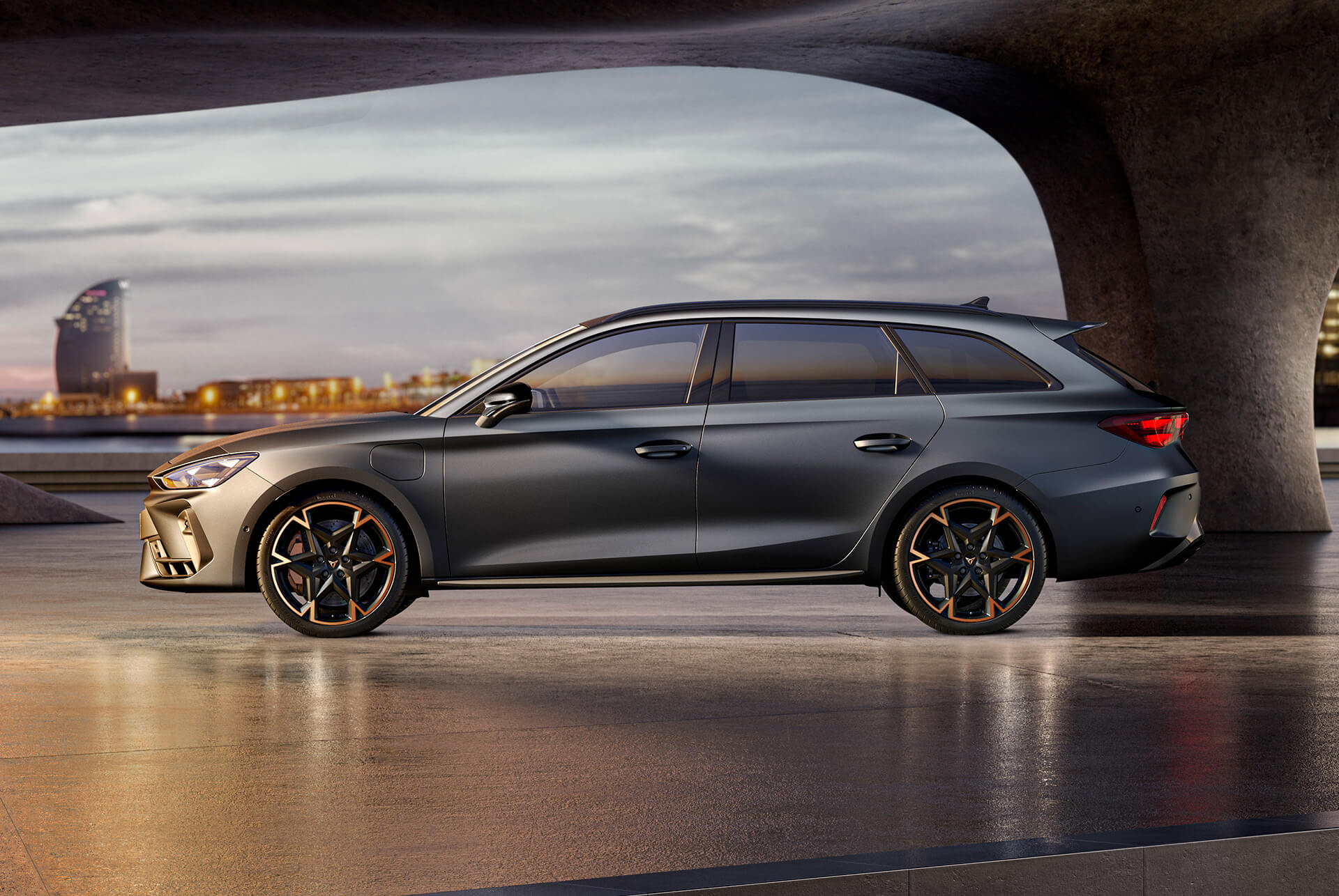 hur man använder nya cupra leon sportstourer 2024 intelligent parkeringshjälp, ett intelligent parkeringssystem, visuell demo
