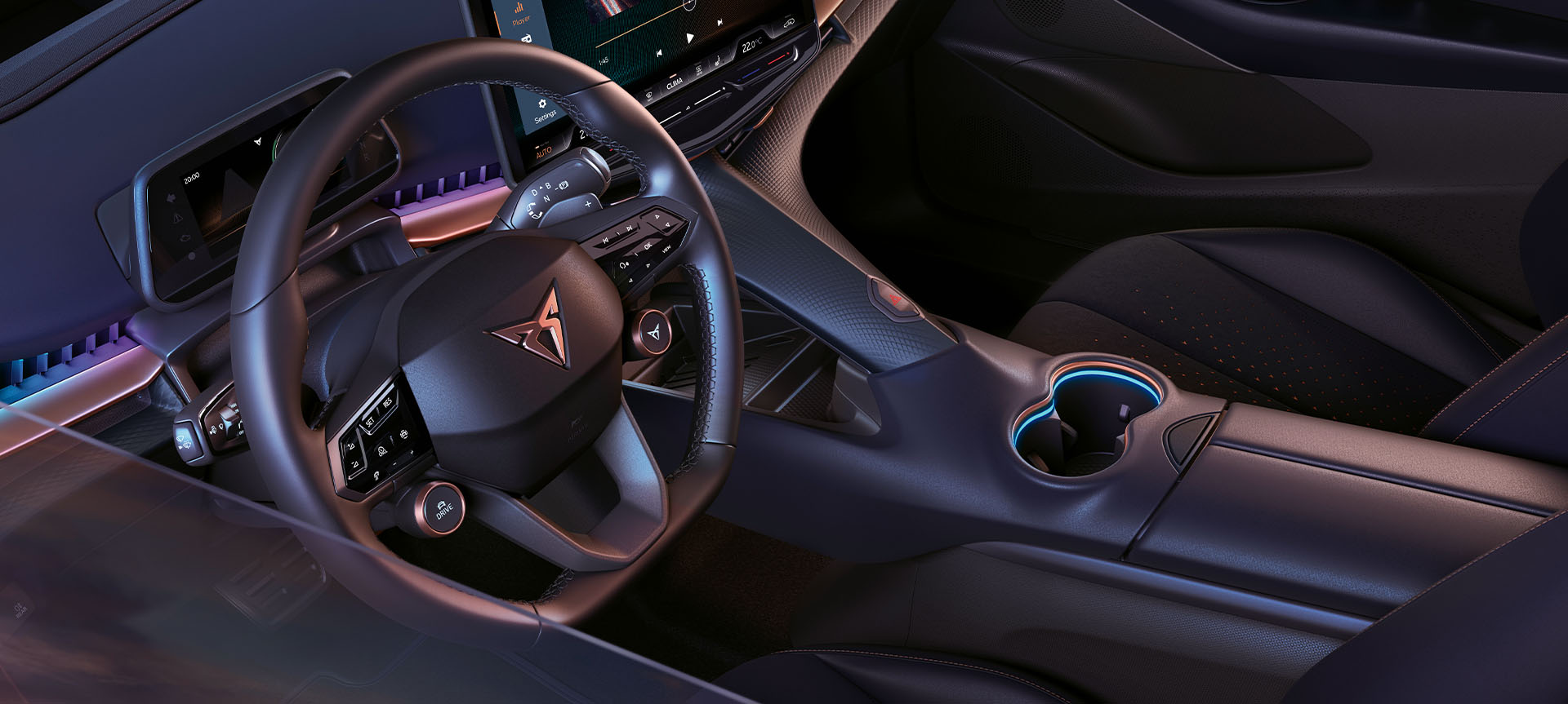 2024 cupra tapascan läderratt med hands-off-avkänning