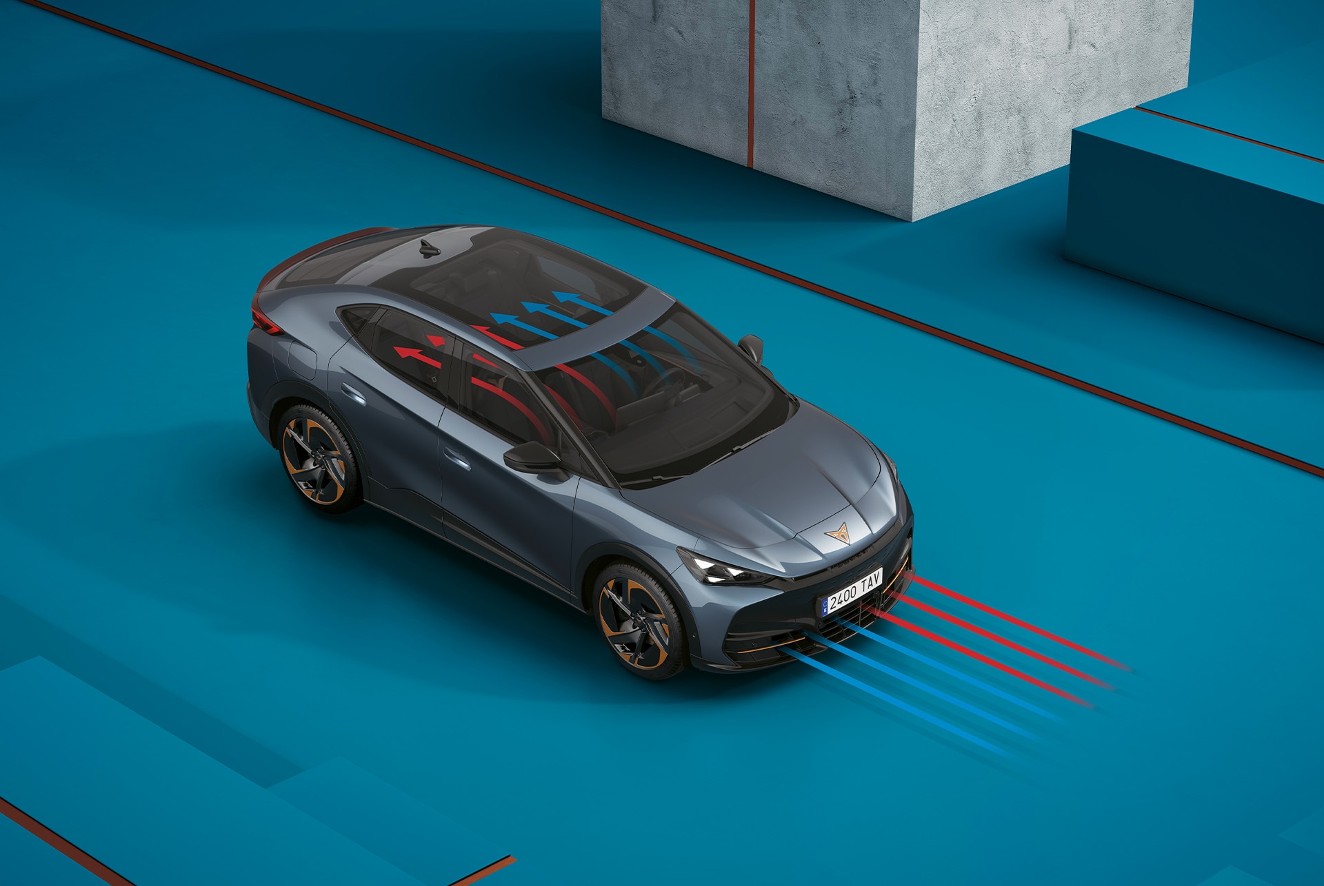 2024 cupra tavascan luftkonditioneringsputs